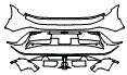 Rear Bumper Kit pattern for the 2027 Nissan Z