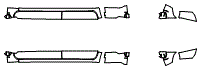 Rocker Panel Kit pattern for the 2026 Toyota Tacoma