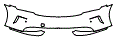 Bumper Kit pattern for the 2027 Porsche Taycan