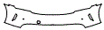 Bumper Kit pattern for the 2027 Porsche Taycan
