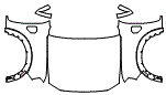Full Hood, Fender and Mirror Kit pattern for the 2026 Ford Ranger