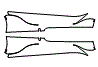 Rocker Panel Kit pattern for the 2024 Pagani Utopia