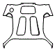Roof Kit pattern for the 2024 Pagani Utopia