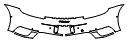 Rear Bumper Kit pattern for the 2025 Porsche 911 (992.1)