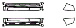 Rocker Panel Kit pattern for the 2026 Lexus GX