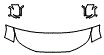 Hood, Fender and Mirror Kit pattern for the 2026 Lexus GX