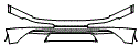 Rear Bumper Kit pattern for the 2026 Audi Q7