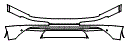 Rear Bumper Kit pattern for the 2026 Audi Q7