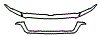 Grille Kit pattern for the 2026 RAM 1500