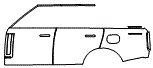Door and Rear Fender Kit pattern for the 2027 Land Rover Range Rover