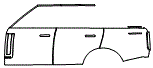 Door and Rear Fender Kit pattern for the 2027 Land Rover Range Rover