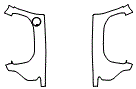 Outer Bed Panel Kit pattern for the 2026 Toyota Tacoma