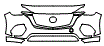 Bumper Kit pattern for the 2026 Mazda CX-70 (Canada)