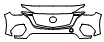 Bumper Kit pattern for the 2026 Mazda CX-70 (Canada)