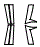 D-Pillar and B-Pillar Kit pattern for the 2024 Chevrolet Traverse Limited (Previous Generation)