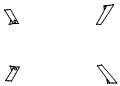 C-Pillar and A-Pillar Kit pattern for the 2024 MINI Cooper