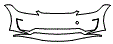 Bumper Kit pattern for the 2024 Tesla Model 3 (New Generation)