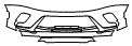 Bumper Kit pattern for the 2027 Buick Enclave