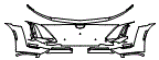 Bumper Kit pattern for the 2026 Cadillac Celestiq