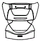 Engine Cover Kit pattern for the 2026 Ferrari 296 GTS