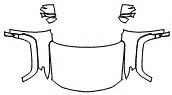 Full Hood, Fender and Mirror Kit pattern for the 2026 Chevrolet Silverado EV