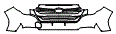 Bumper Kit pattern for the 2026 Subaru Forester (US)