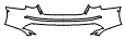 Rear Bumper Kit pattern for the 2026 Audi A3