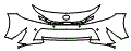 Bumper Kit pattern for the 2026 Toyota Camry
