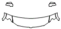 Hood, Fender and Mirror Kit pattern for the 2026 RAM 1500