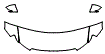 Hood, Fender and Mirror Kit pattern for the 2027 GMC Acadia