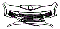 Bumper Kit pattern for the 2025 Acura ZDX