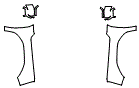 Full Fender and Mirror Kit pattern for the 2027 Toyota Land Cruiser