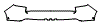 Rear Bumper Kit pattern for the 2026 Volvo EX30