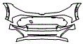 Bumper Kit pattern for the 2026 Chevrolet Equinox EV