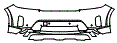 Bumper Kit pattern for the 2026 Honda Prologue