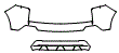 Rear Bumper Kit pattern for the 2026 Honda Prologue