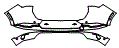 Rear Bumper Kit pattern for the 2026 Chevrolet Equinox EV
