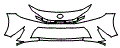 Bumper Kit pattern for the 2026 Toyota Camry