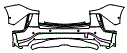 Rear Bumper Kit pattern for the 2027 Cadillac Lyriq
