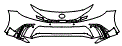 Bumper Kit pattern for the 2026 Toyota Camry
