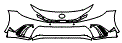 Bumper Kit pattern for the 2026 Toyota Camry