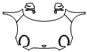 Full Hood, Fender and Mirror Kit pattern for the 2026 MINI Cooper 2 Door