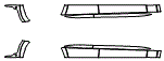 Rocker Panel Kit pattern for the 2024 Mercedes Benz GLC SUV