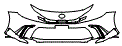 Bumper Kit pattern for the 2026 Toyota Camry