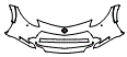 Bumper Kit pattern for the 2024 Nissan Z