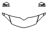 Hood, Fender and Mirror Kit pattern for the 2024 Nissan Z