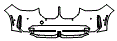 Bumper Kit pattern for the 2026 BMW X3