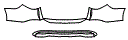 Rear Bumper Kit pattern for the 2027 Mercedes Benz E-Class
