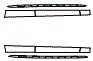 Rocker Panel Kit pattern for the 2027 Mercedes Benz E-Class