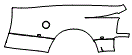 Outer Bed Panel Kit pattern for the 2026 RAM 3500